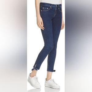 Rag and Bone Stevie Skinny Capri in Paz Dark Wash Size US 27